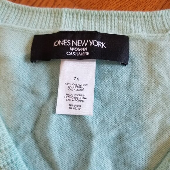100% Cashmere Sweater - Jones New York, New with tags - Picture 2 of 12